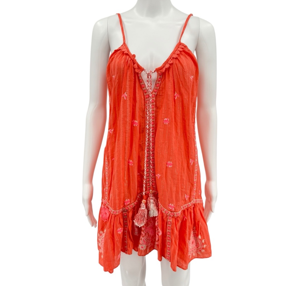 Ramy Brook Sunkist Pink Selma Boho Dress M